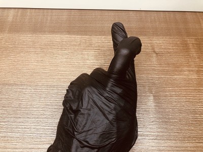 黑色手手套