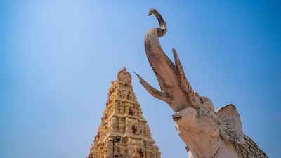 Jamshedpur的Bhubaneshwari寺庙