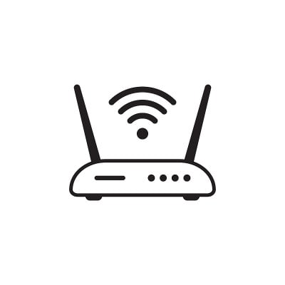 路由器图标。路由器相关信号图标隔离