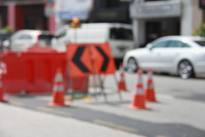 施工道路标志