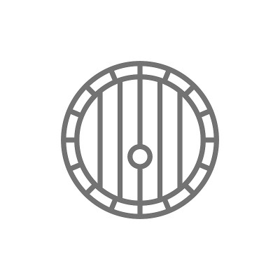 酒桶线图标。