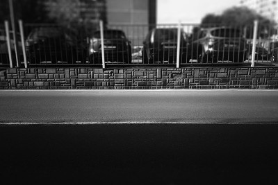 空路停车，交通背景