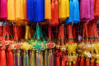 丰富多彩的中国传统纪念品，新加坡