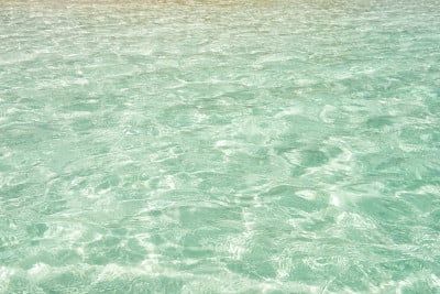 墨西哥科斯塔玛雅的海水表面