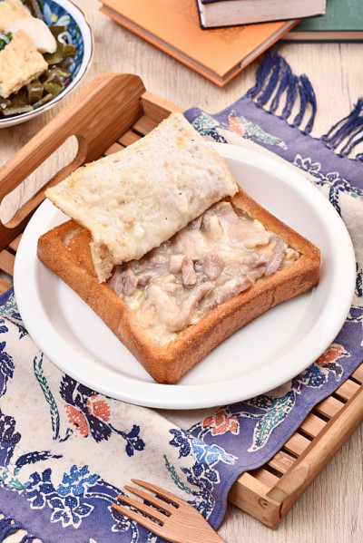 棺材面包，油炸棺材形三明治