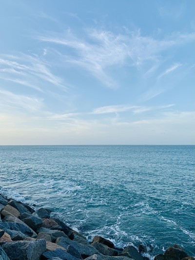 蓝色的大海