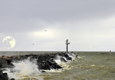 风暴海景