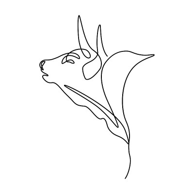 Ox portrait