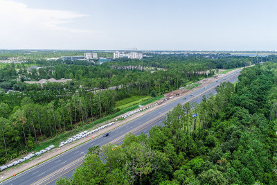 佛罗里达沿海四车道高速公路