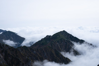 长野县的木须山脉