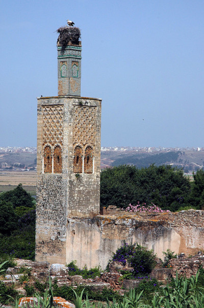 摩洛哥拉巴特的Kasbah Chellah