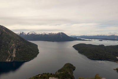 Nahuel Huapi 国家公园，巴里洛切，巴塔哥尼亚，阿根廷风景。