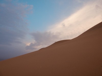 沙漠沙风景