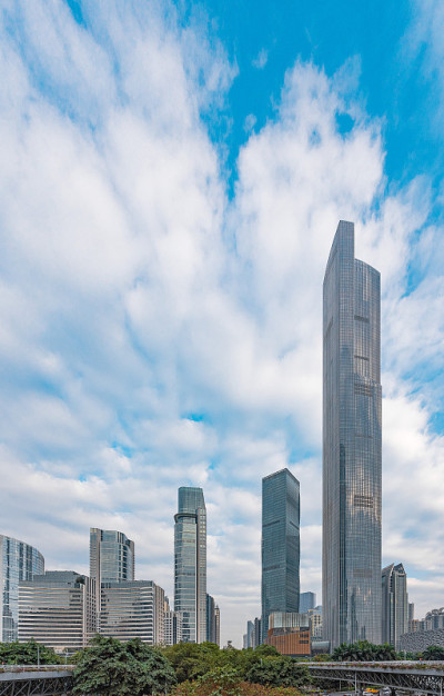 广州CBD城市天际线