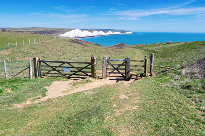 英国西福德的Cuckmere Haven