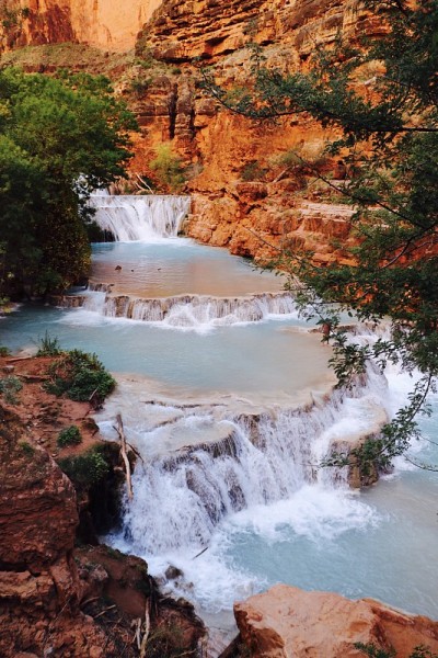 Havasupai瀑布峡谷