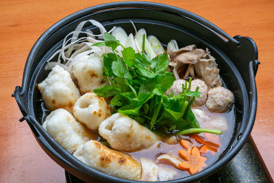 秋田的传统美食基里丹波火锅