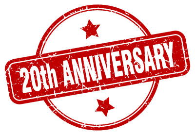 20周年标志