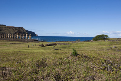 阿胡汤加里基，复活节岛