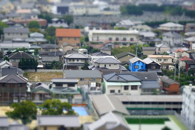 香川县的微型城市景观