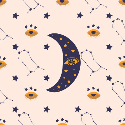 双子座星座无缝模式