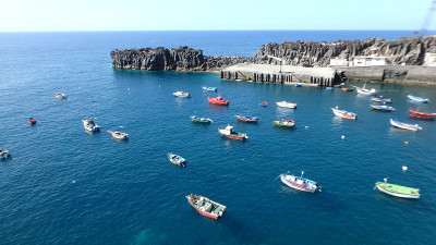 马德拉岛渔村