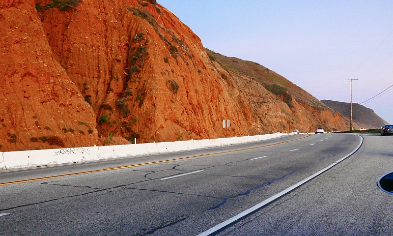 1号公路上的日落