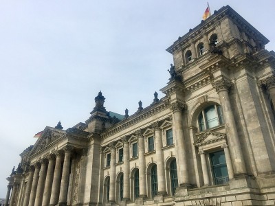柏林的国会大厦