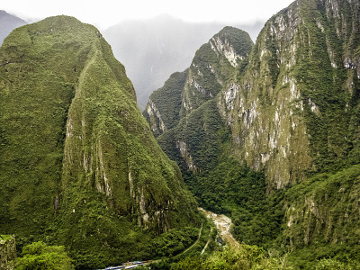 俯瞰乌鲁班巴河流域