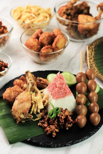 Tumpeng Merah Putih印度尼西亚独立日食品