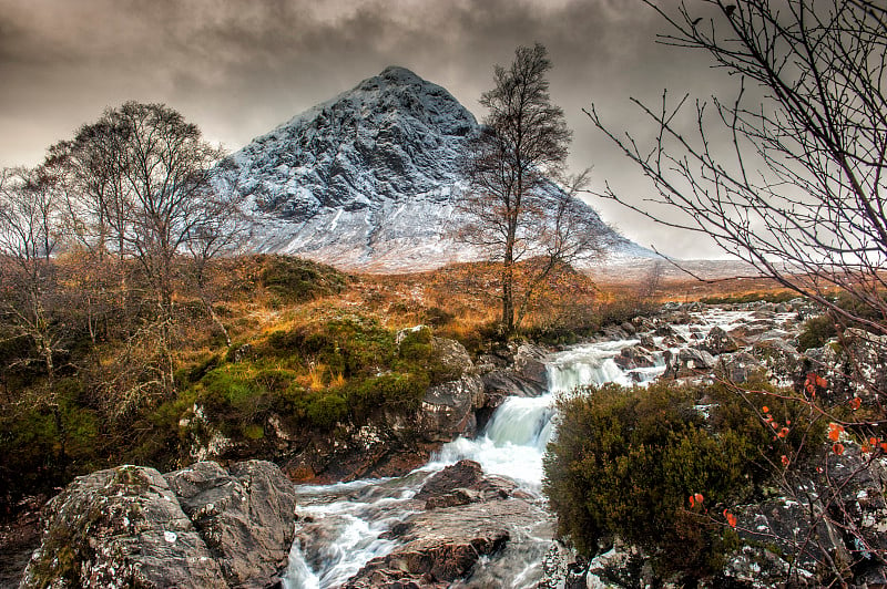 Buachaille Etive Mor，冬天的格伦科