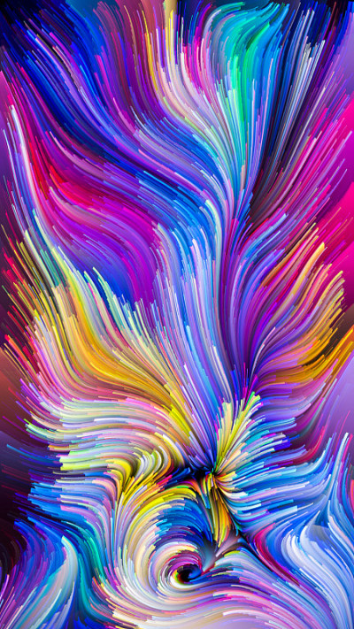 液体颜色的优雅