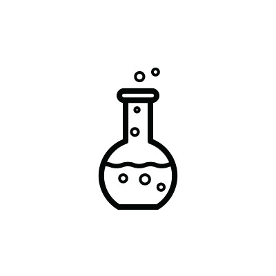 插图向量图形的化学图标模板