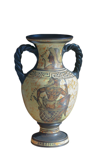 古希腊人复制了amphora。