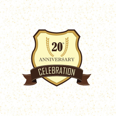 20周年纪念会徽