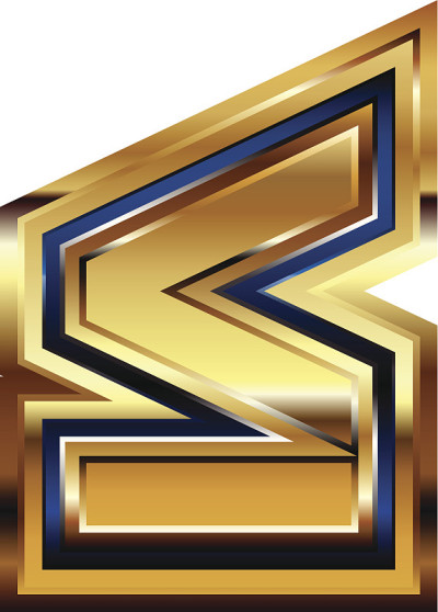 金色字体符号