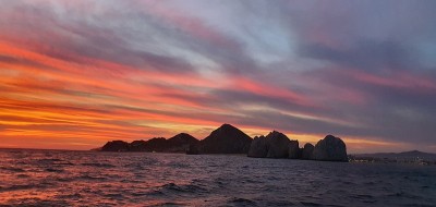 海角上的日落