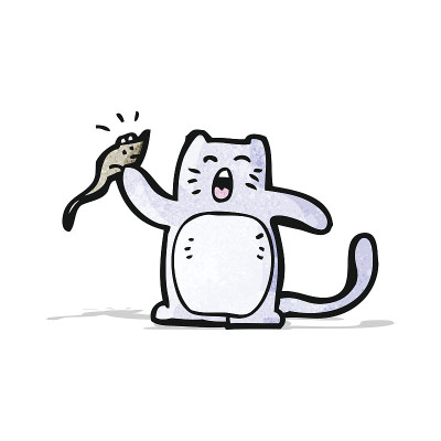 卡通猫和老鼠