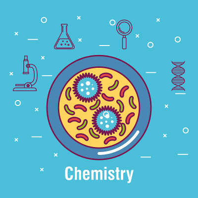 化学科学海报图标