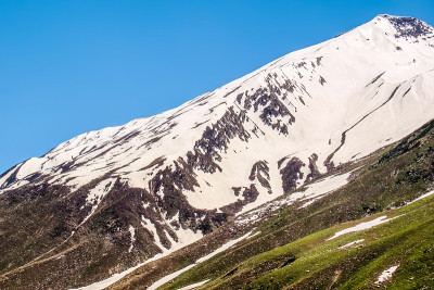 美丽的湖泊和山脉，Saiful Muluk湖，纳兰山谷，Mansehra区，开伯尔-普赫图赫瓦，巴基
