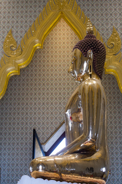 亚洲泰国曼谷中国城wat traimit