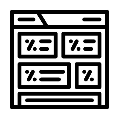 燃烧价格线图标矢量插图