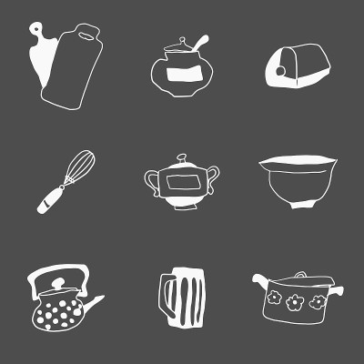 a small selection of everything for the kitchen do