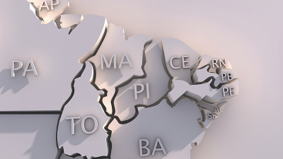 巴西地图
