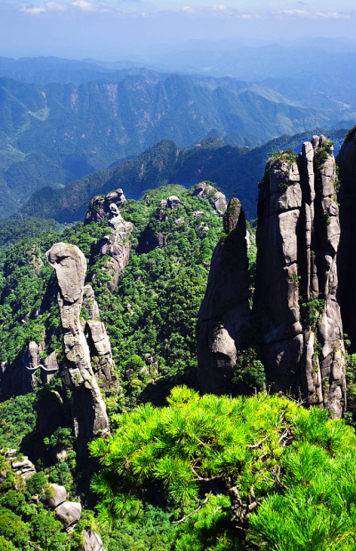 中国美丽的黄山风景