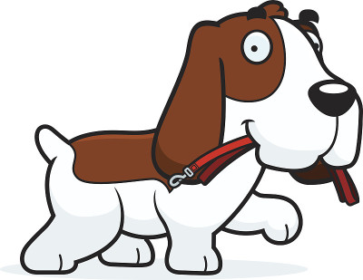 卡通短腿猎犬皮带
