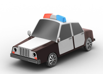 警车