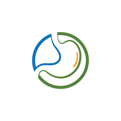 胃标志图标矢量模板插图