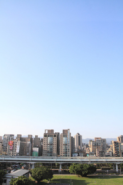 台湾台北的城市景观