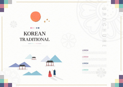 韩国传统图案模板